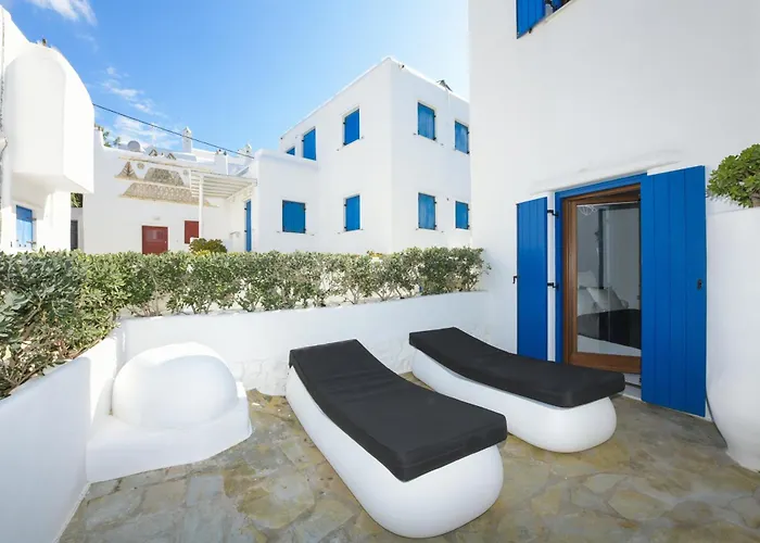 Semesterbostad Mykonos Pearl House With Pool In The Heart Of Town *