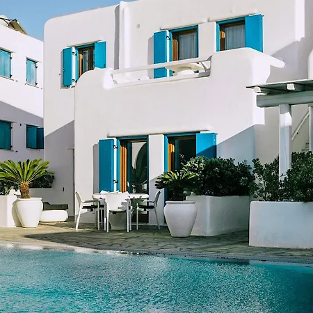 別荘 Mykonos Pearl House With Pool In The Heart Of Town