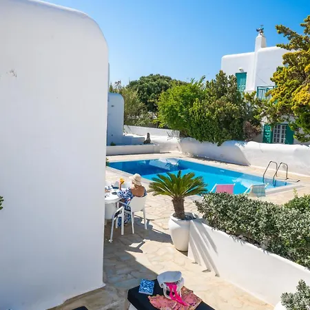 別荘 Mykonos Pearl House With Pool In The Heart Of Town