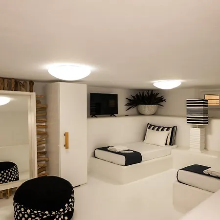 別荘 Mykonos Pearl House With Pool In The Heart Of Town