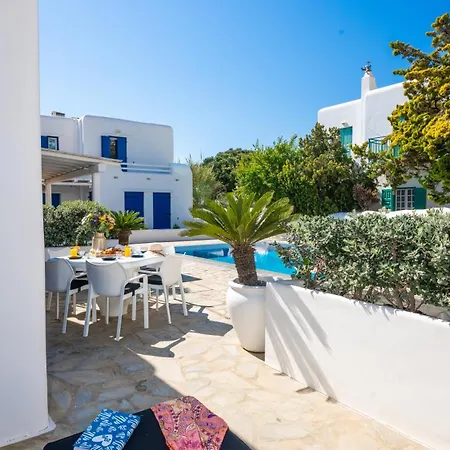別荘 Mykonos Pearl House With Pool In The Heart Of Town