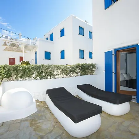 Дом отдыха Mykonos Pearl House With Pool In The Heart Of Town *